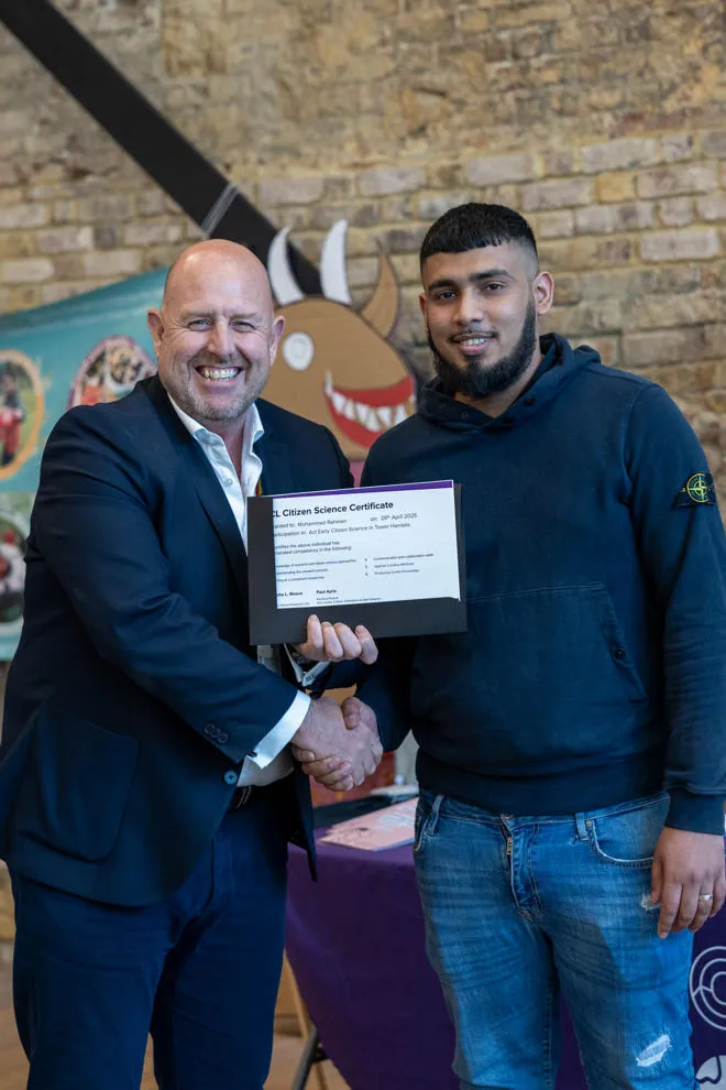 Mohammed and Steve Reddy