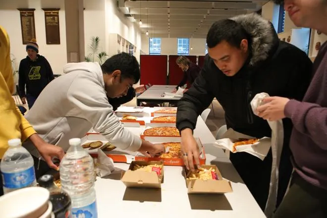 Young People preparing food 