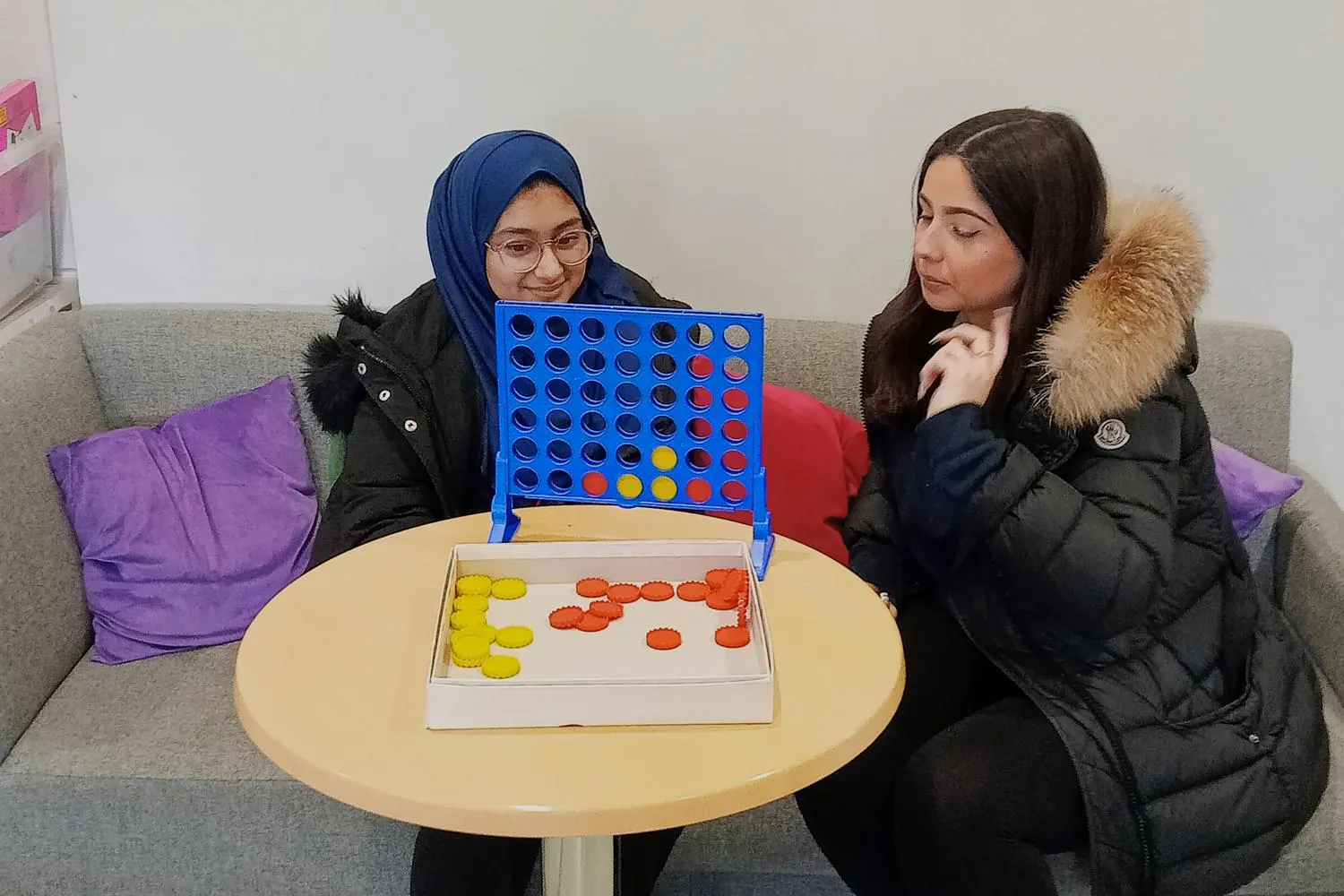 young people playing games