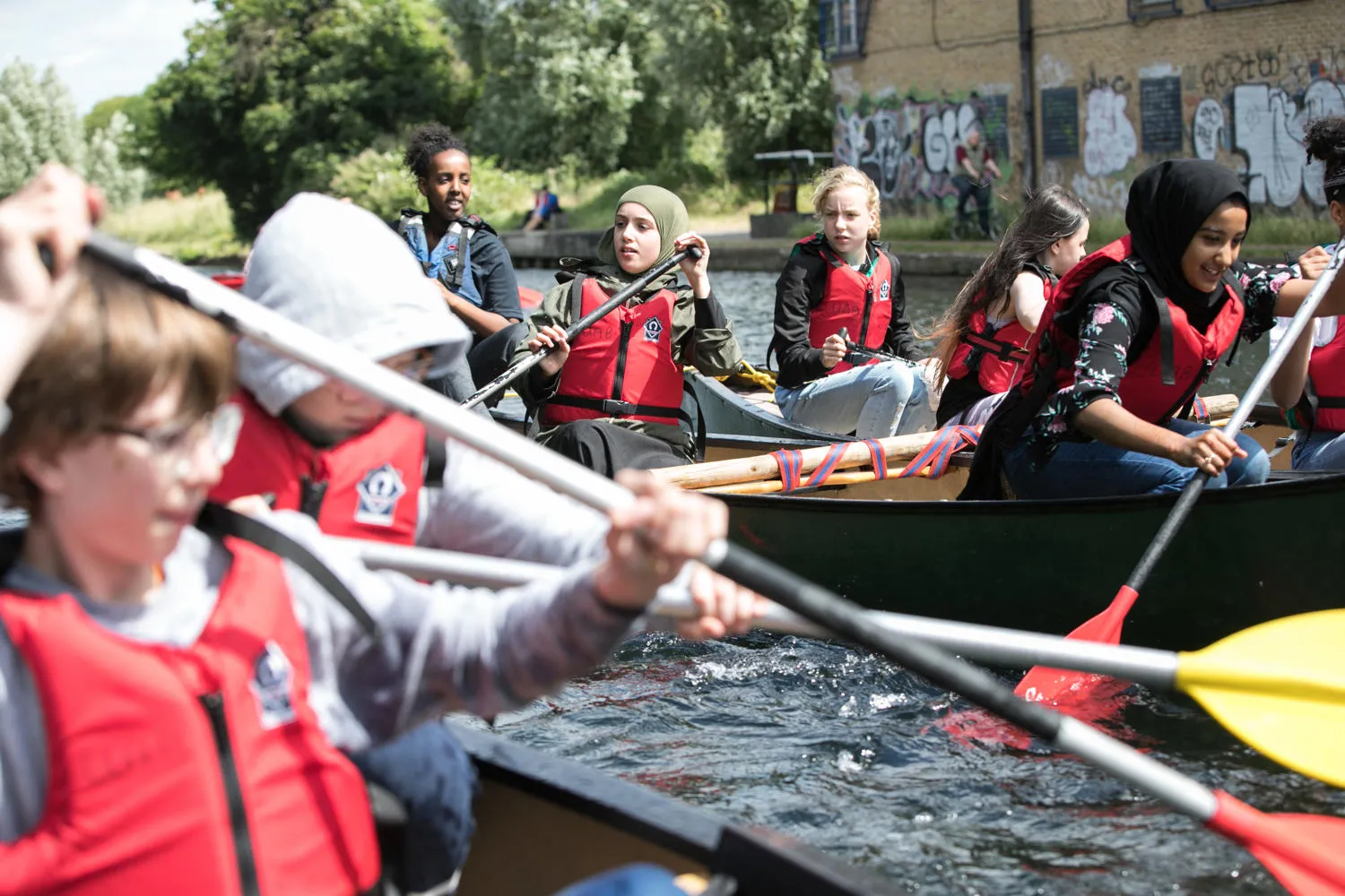 canoeing  