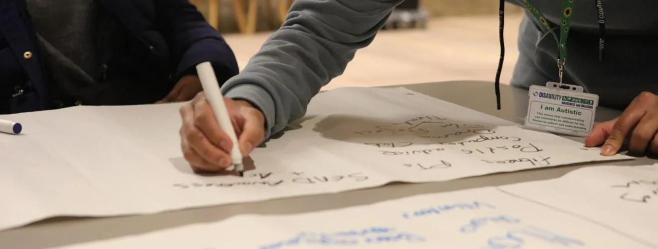 Writing on paper