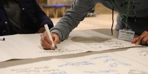 Writing on paper