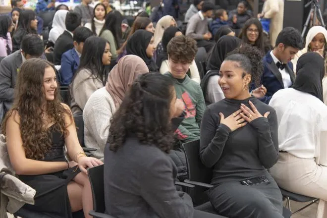 Young People at an event