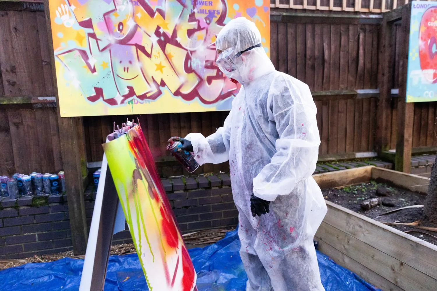 Graffiti boy