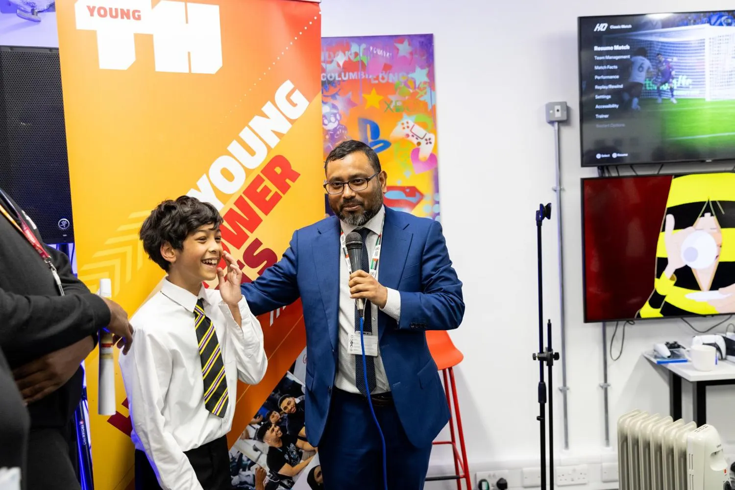 deputy mayor and young person