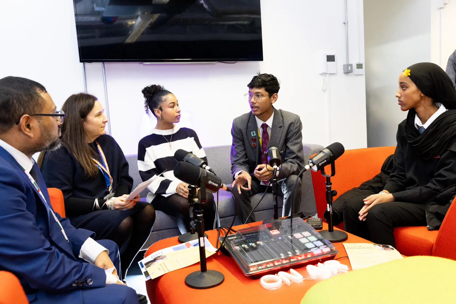 Podcasting session 